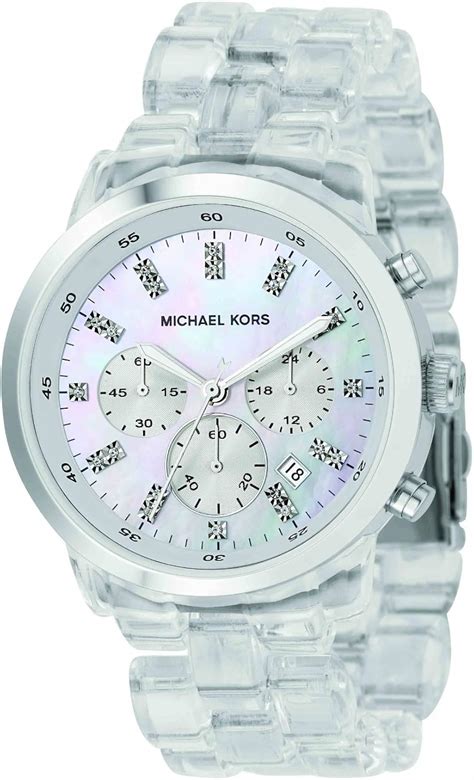 michael kors lucite watch|Michael Kors watches.